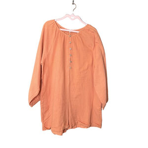Easel Medium NWT Tangerine Know It Romper
